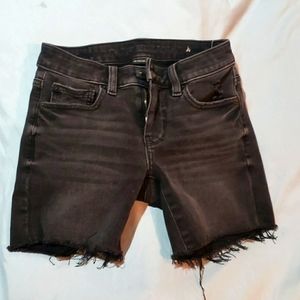 American eagle Midi black shorts 00 NWOT